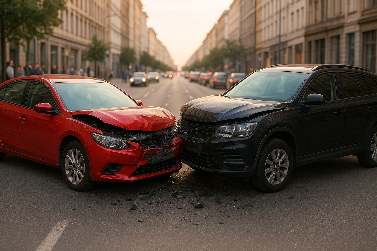 С начала года в Альметьевске произошло 55 ДТП