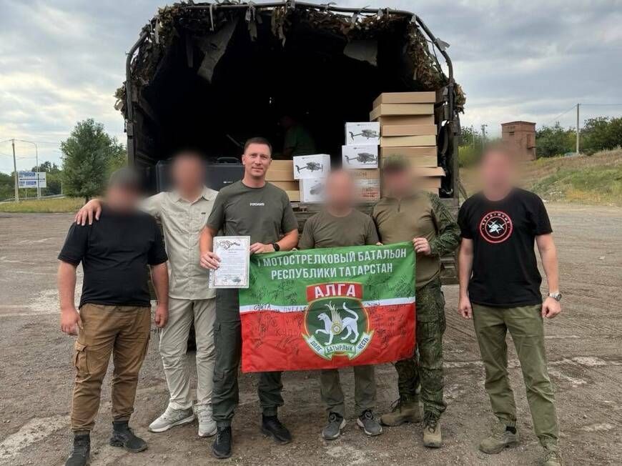 Казань продолжает поддерживать бойцов «Алга»