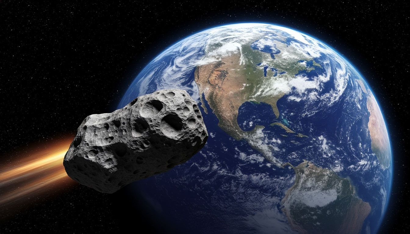 Потенциально опасный астероид 2025 PM пройдёт рядом с Землёй