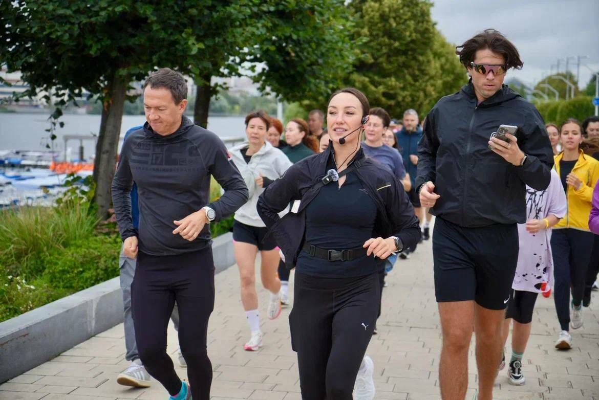 Беговая экскурсия по набережной Кабана открыла форум развития малых городов в Казани