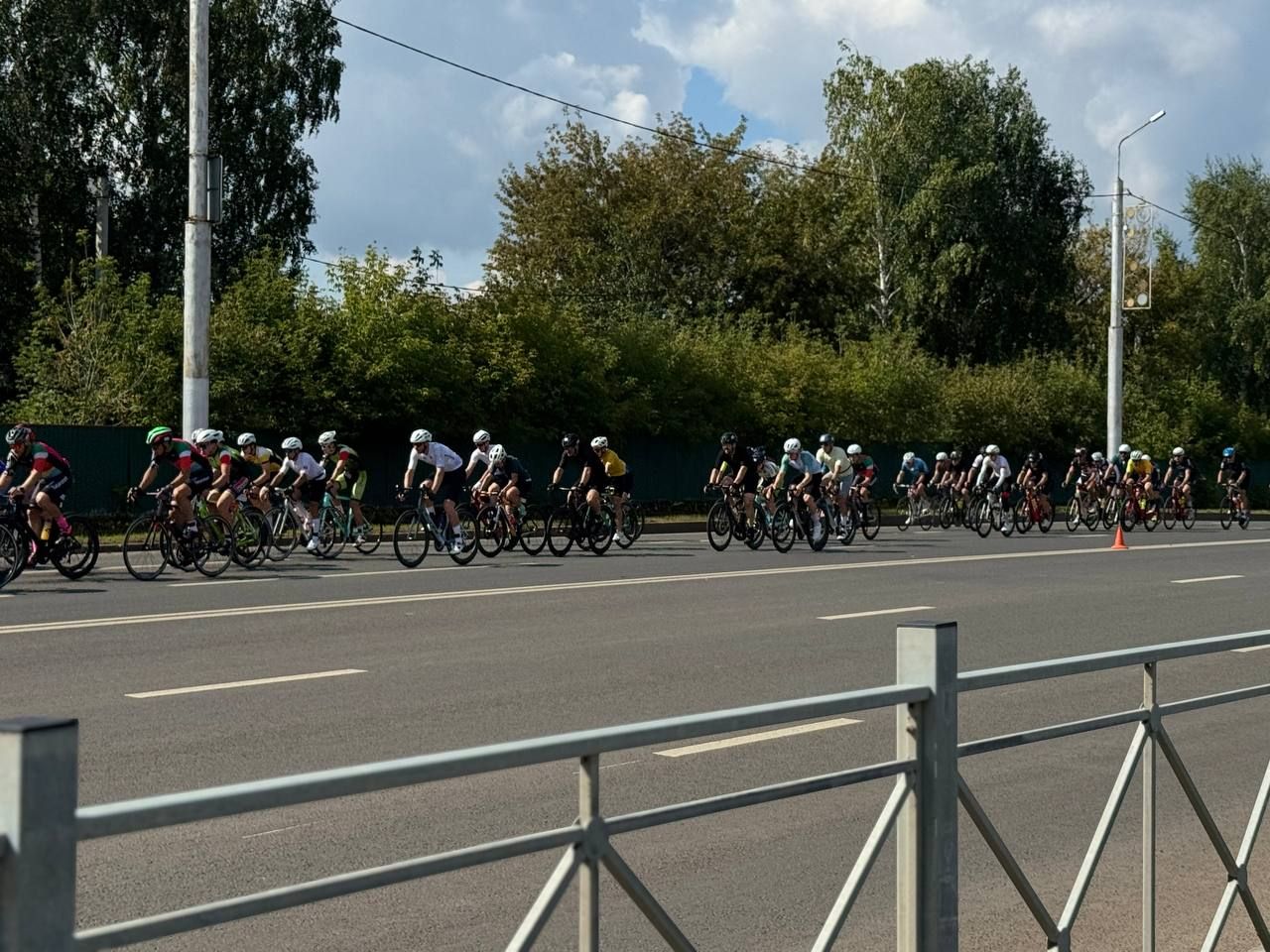 Tour de Tatarstan снова прокатился по Альметьевску