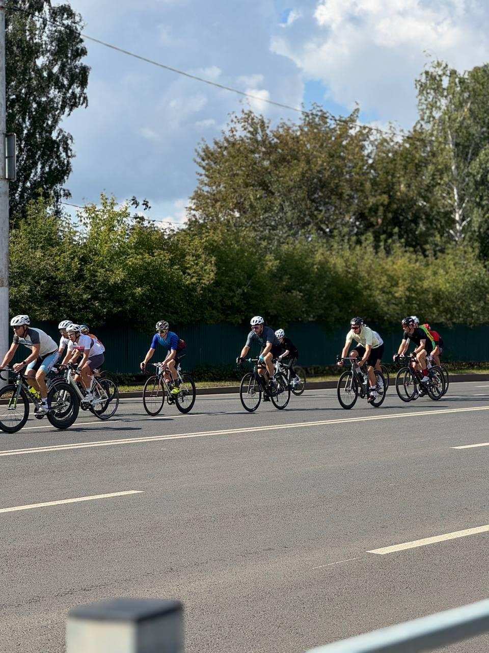 Tour de Tatarstan снова прокатился по Альметьевску