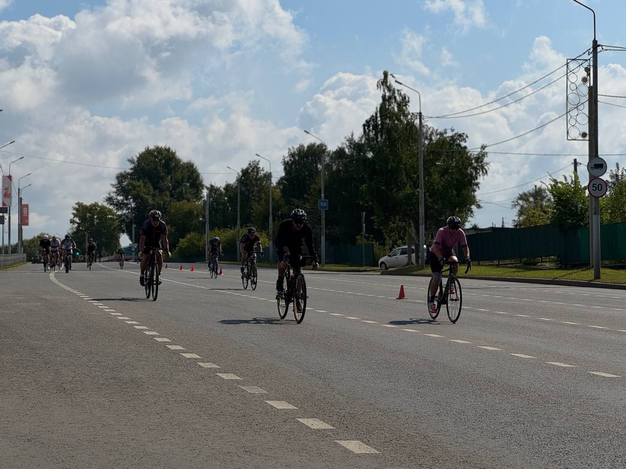 Tour de Tatarstan снова прокатился по Альметьевску