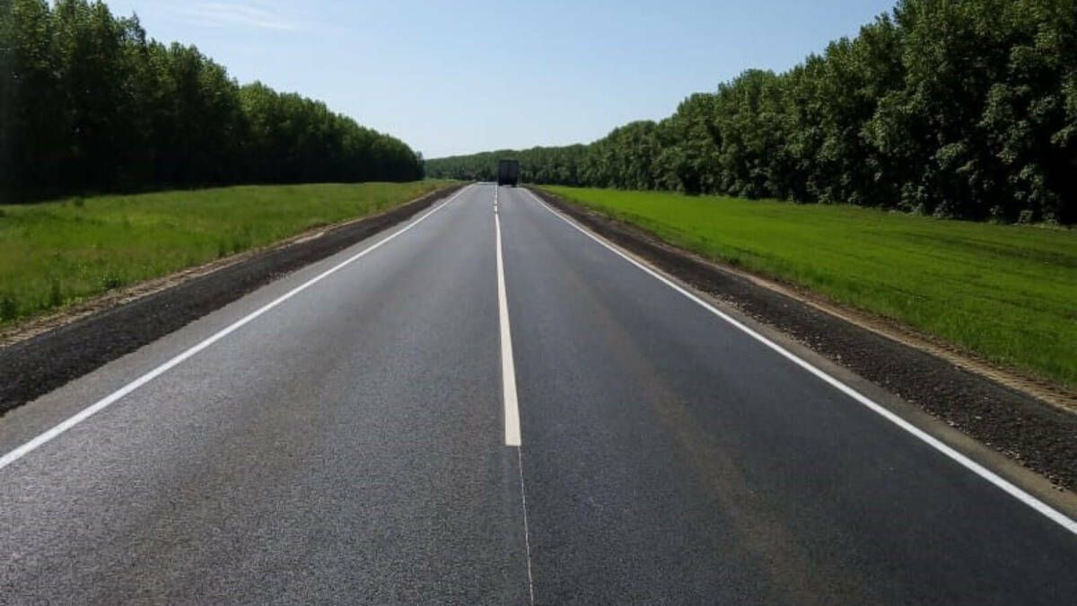 В Спасском районе Татарстана отремонтировали 2 км дороги к Болгару