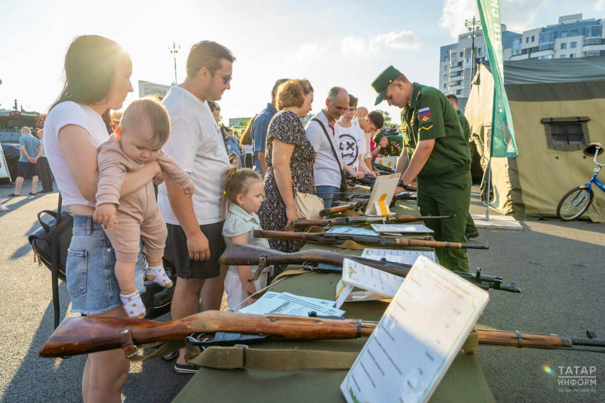 В Казани сегодня пройдет патриотическая акция «Вступай в Армию Победы!»