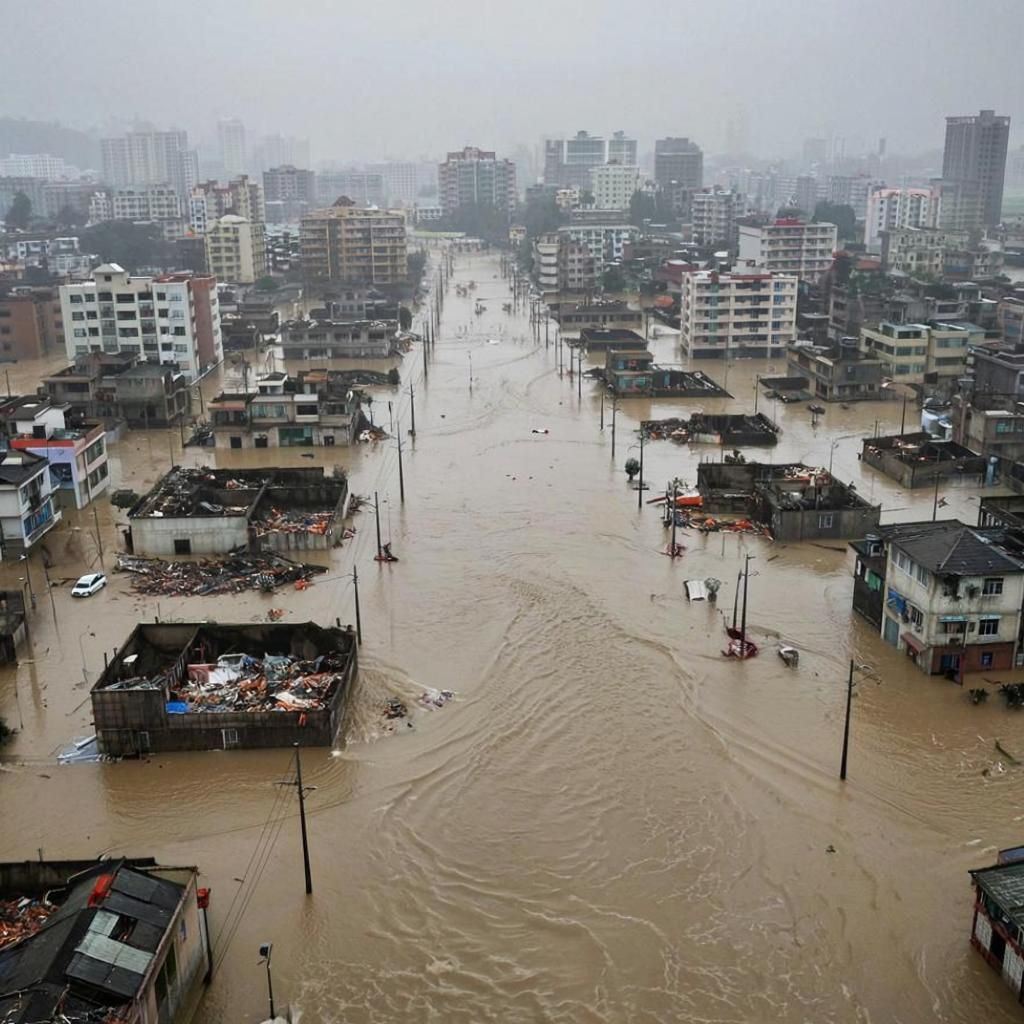 В Черемшанском районе дождь затопил улицы