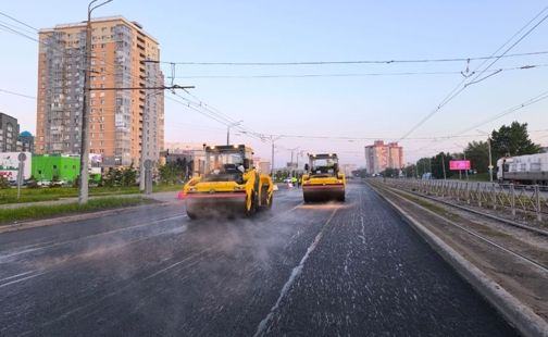 В Казани завершен капитальный ремонт участка проспекта Ямашева