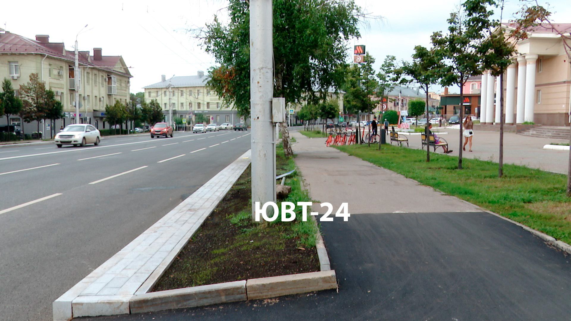 На улице Ленина в Альметьевске появились «буферные зоны»