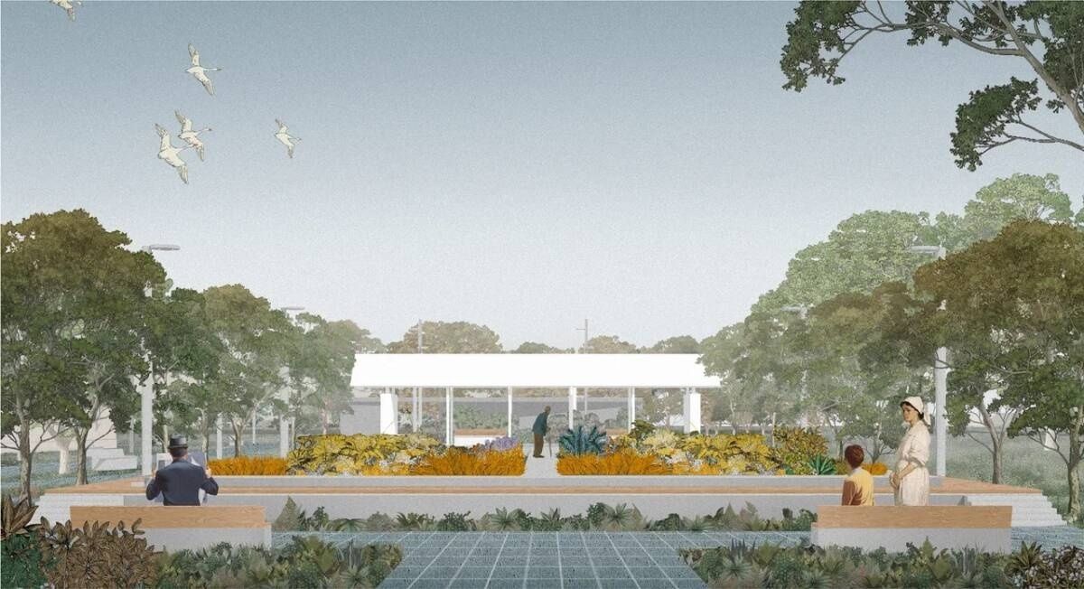 Альметьевцам представили концепцию благоустройства больничного городка