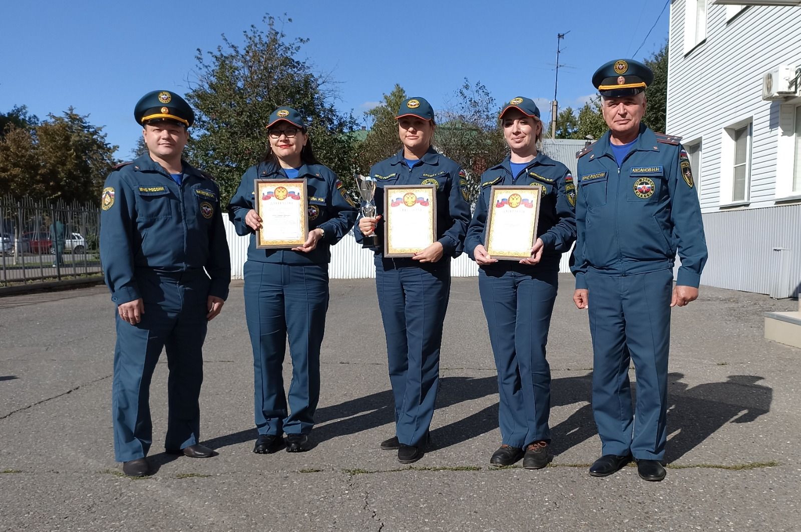 Альметьевские огнеборцы приняли участие в конкурсе
