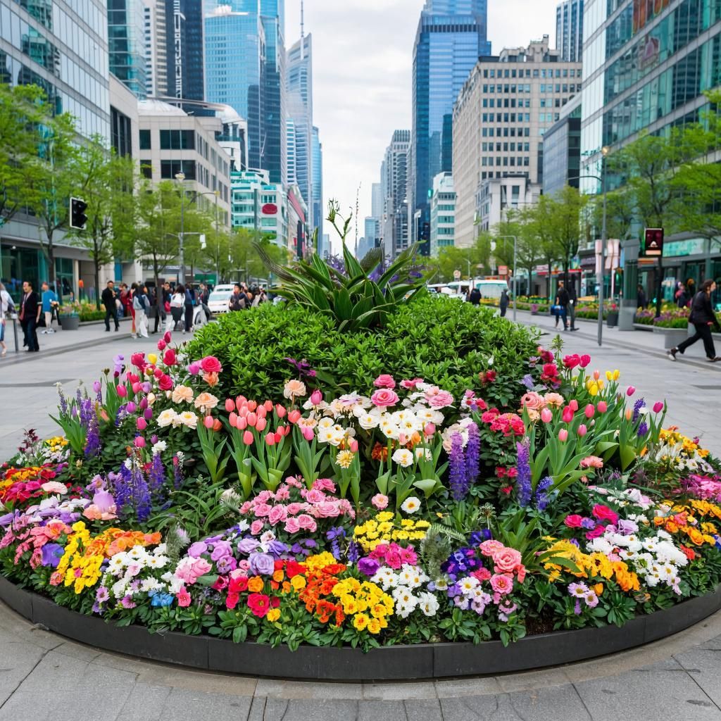 В Альметьевске появятся новые цветники