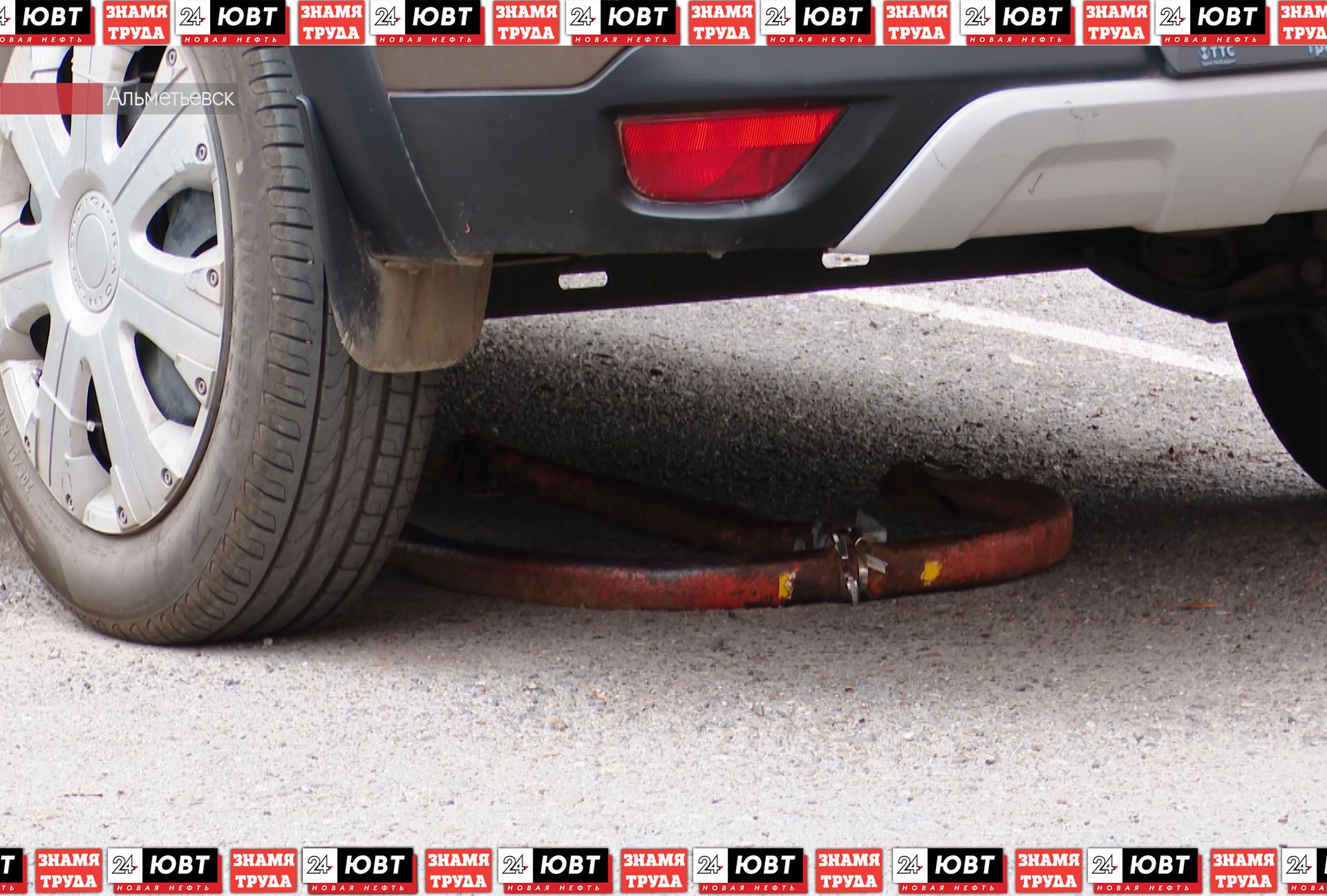 Жители улицы 8 марта устроили самозахват парковочных мест