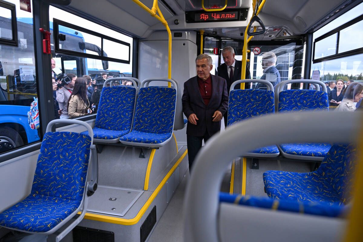 Набережные Челны получили 50 новых автобусов от КАМАЗа