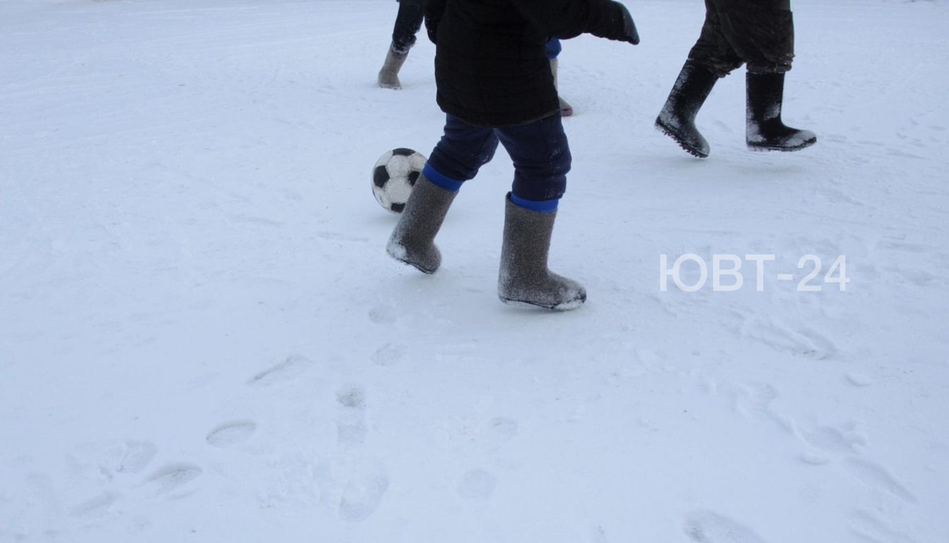 В Альметьевском районе пройдет футбольный матч в валенках