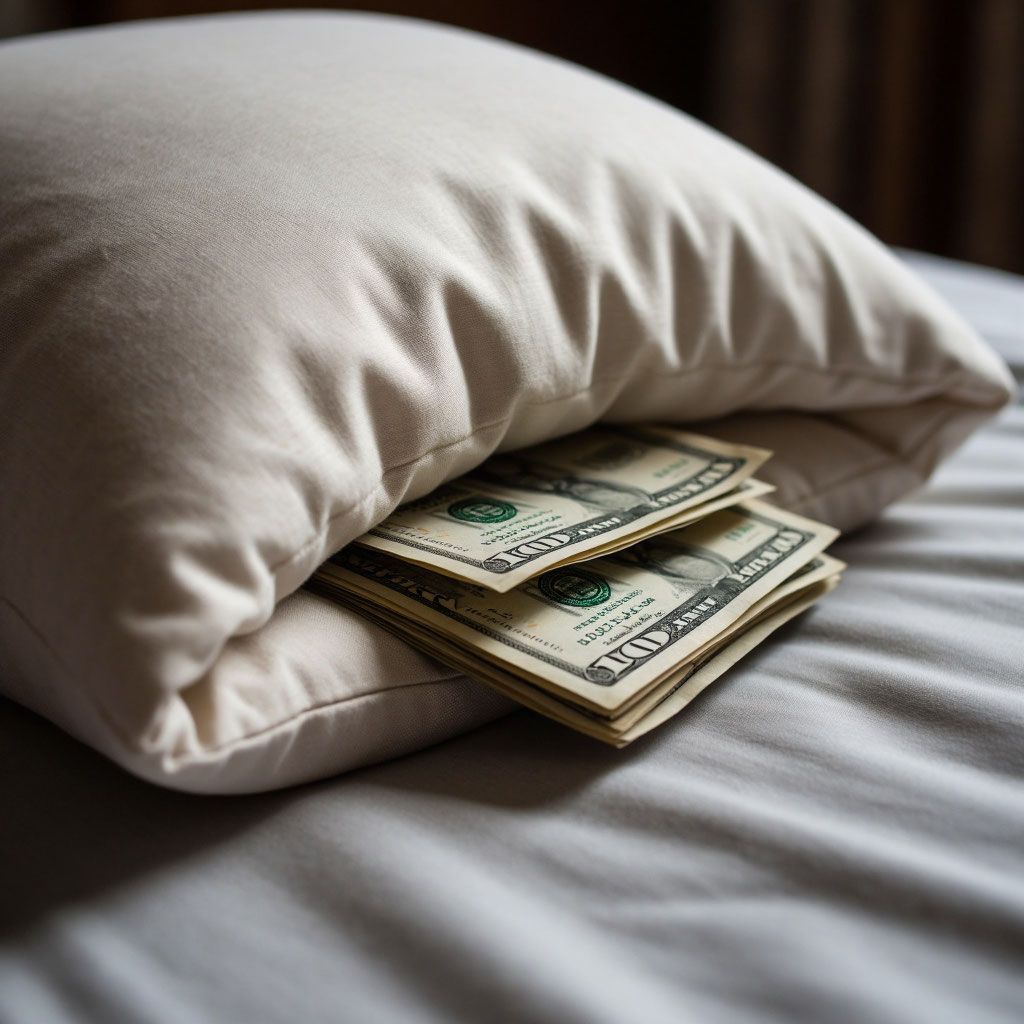 Бугульминка украла из-под подушки у знакомых 15 тысяч рублей