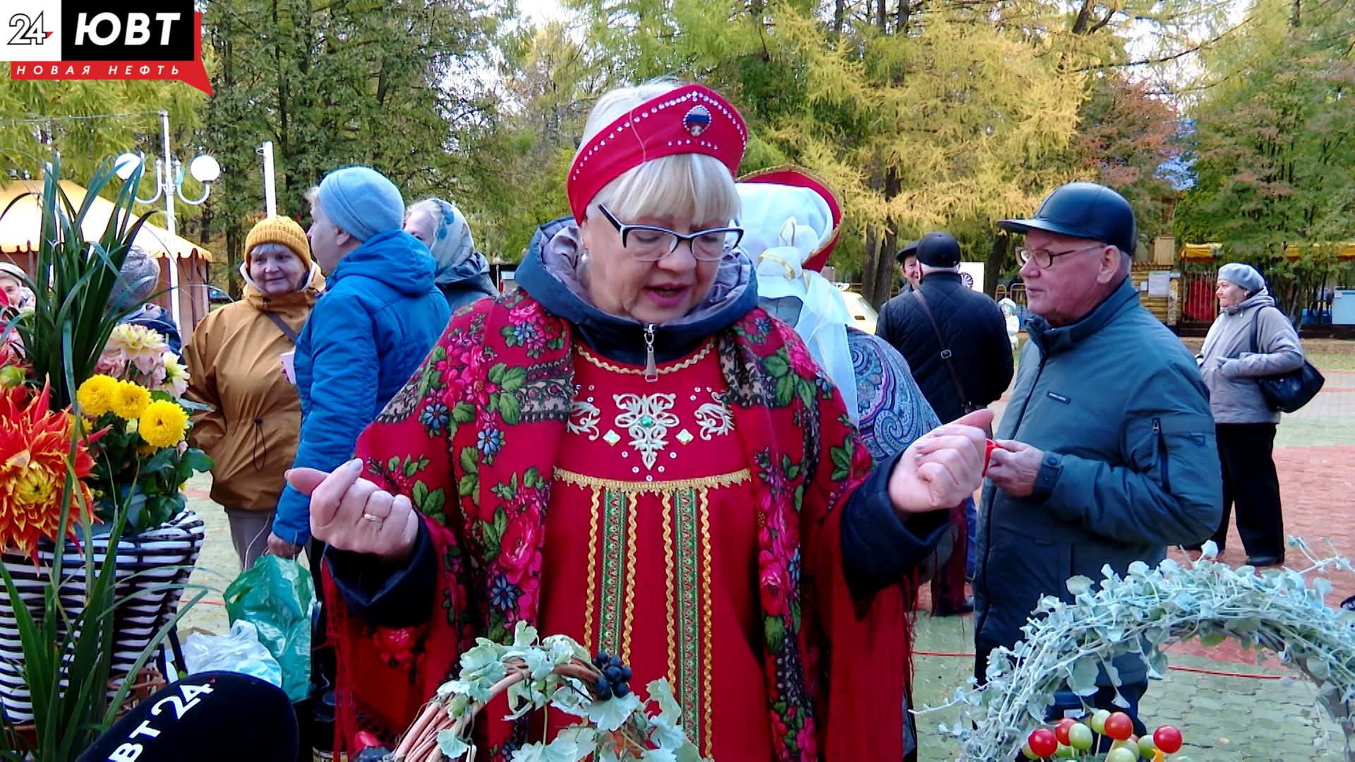 Активисты «серебряного возраста» собрались в парке Альметьевска