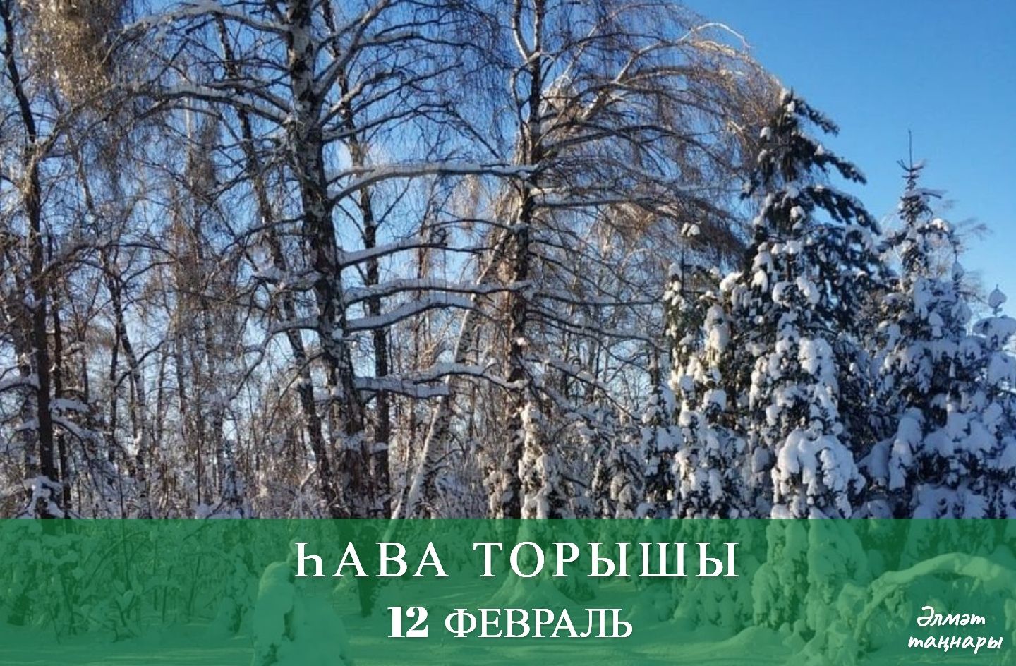 12 февральгә һава торышы