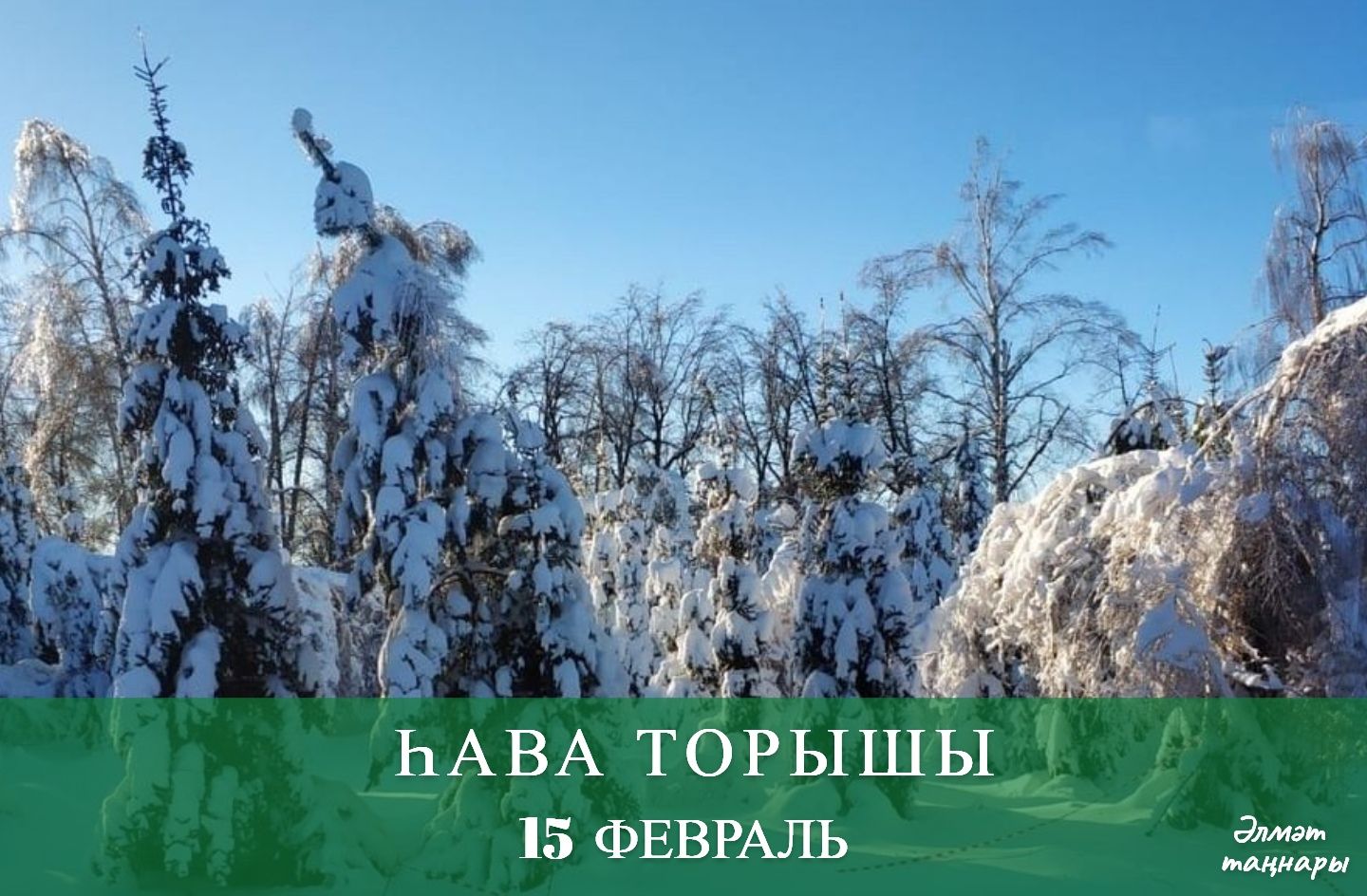 15 февральгә һава торышы