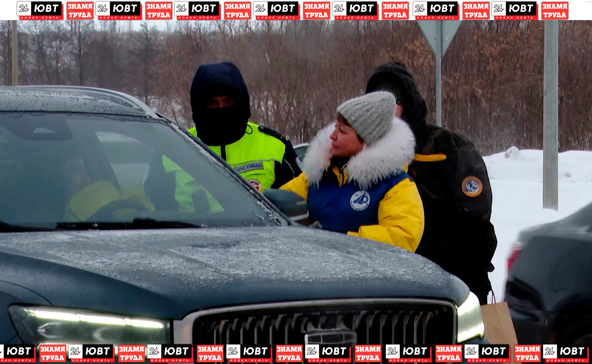 Альметьевских водителей поздравили с Днем защитника Отечества