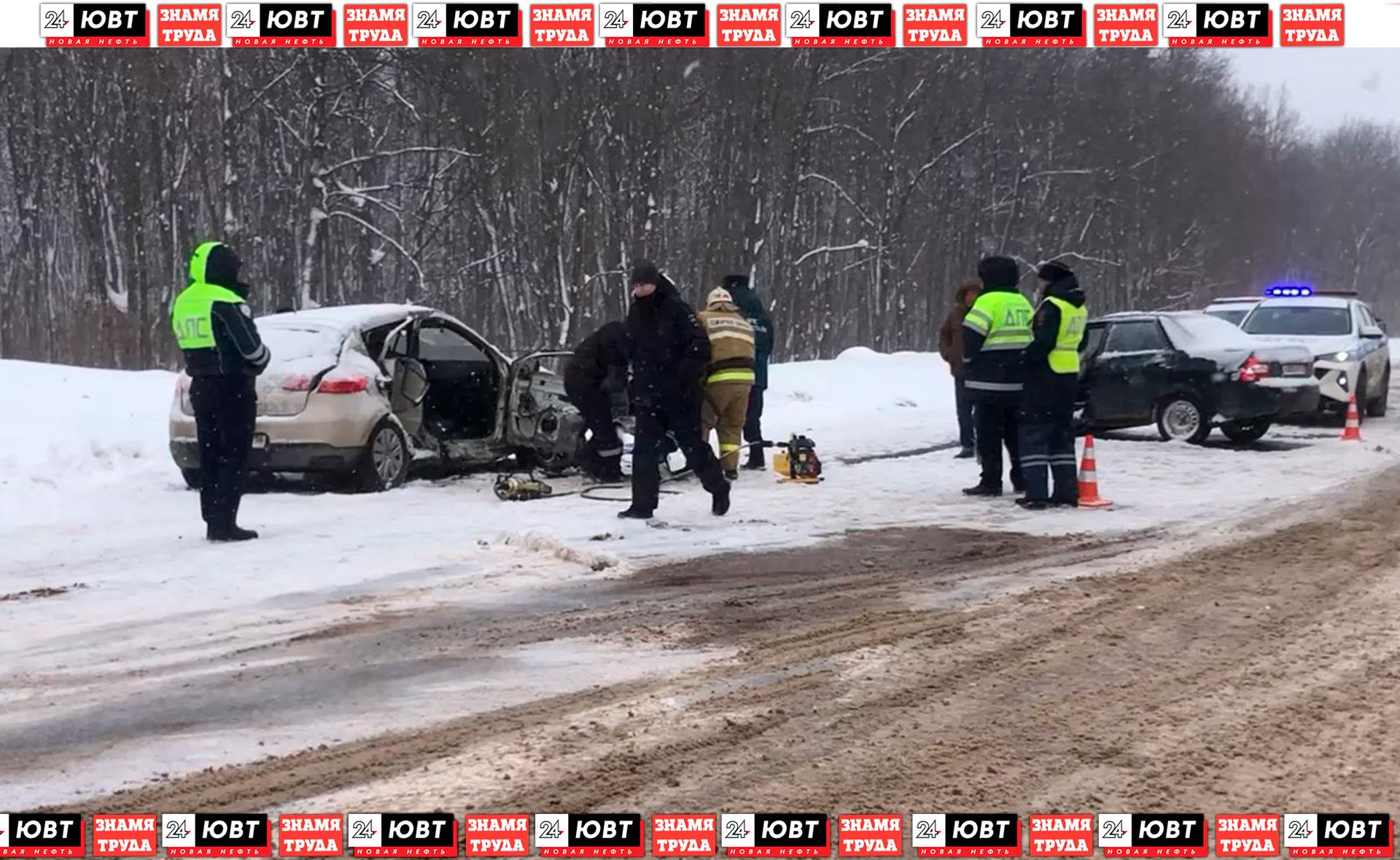 Один человек погиб и трое пострадали в результате сильного ДТП в Альметьевском районе
