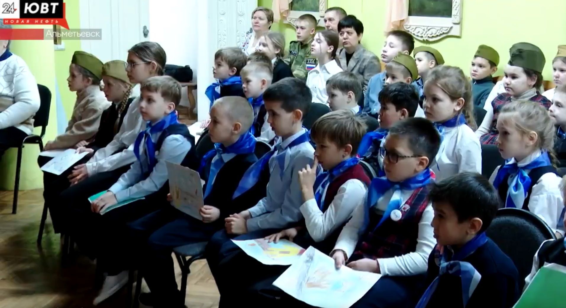 Ученики 21 школы посетили патриотический урок в краеведческом музее