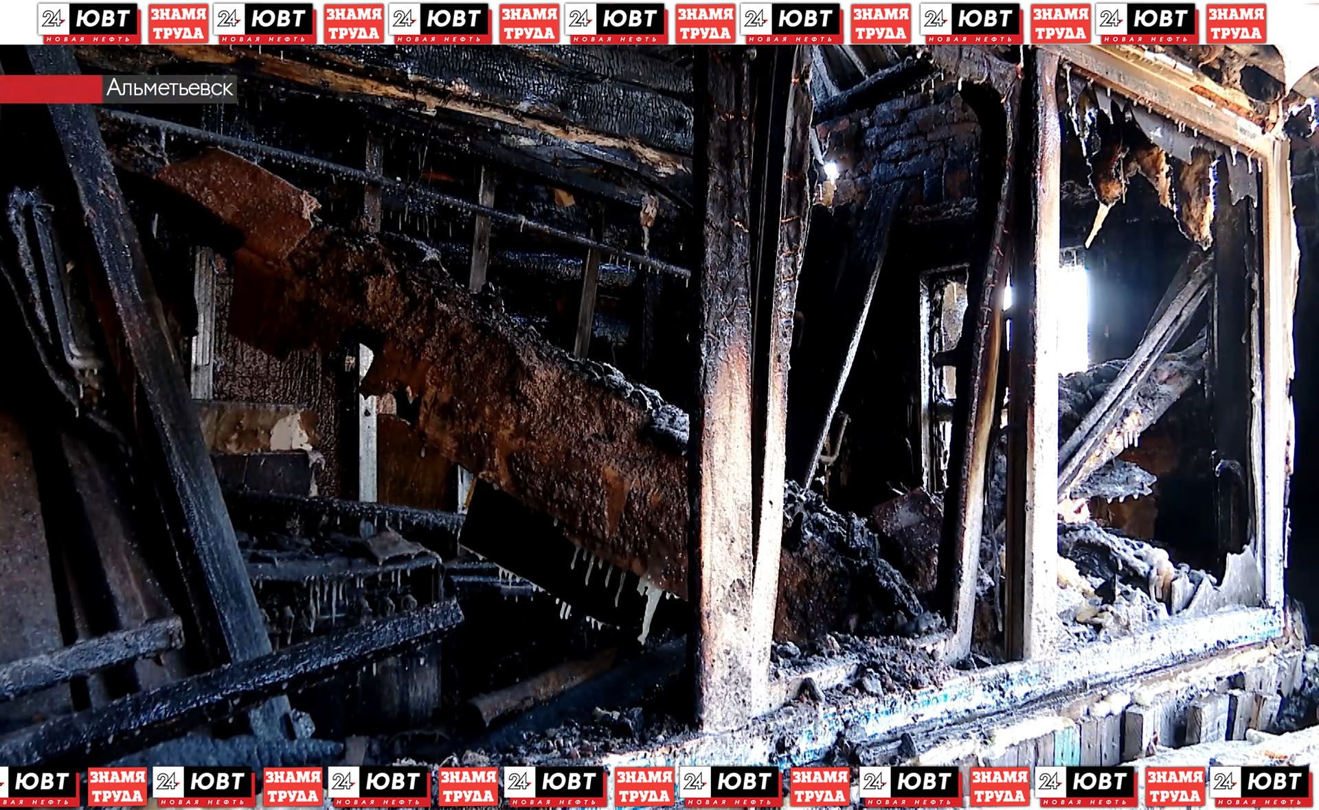 В Альметьевске в пожаре погиб 66-летний мужчина