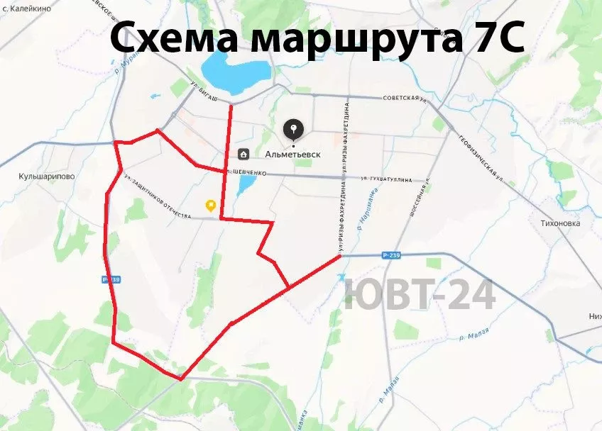 С 1 мая в Альметьевске будут курсировать автобусы по «дачным» маршрутам