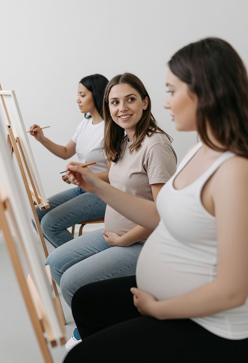 Әлмәттә һәр сишәмбе йөкле хатын — кызлар өчен бушлай иҗади очрашулар уза