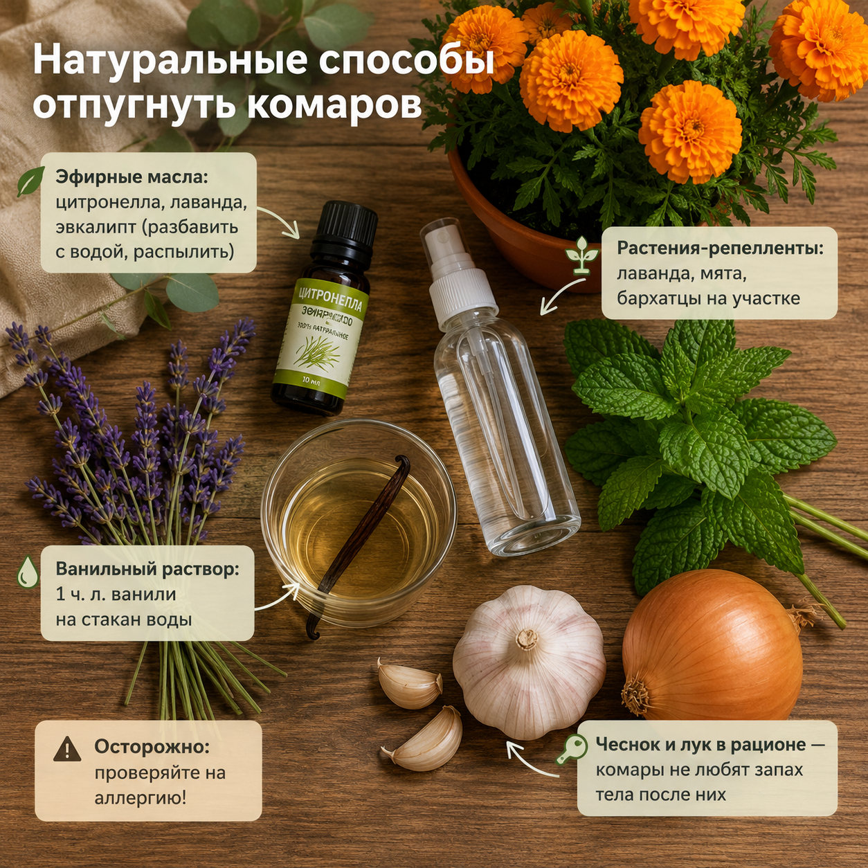 Защита от комаров: эффективные способы обезопасить себя летом