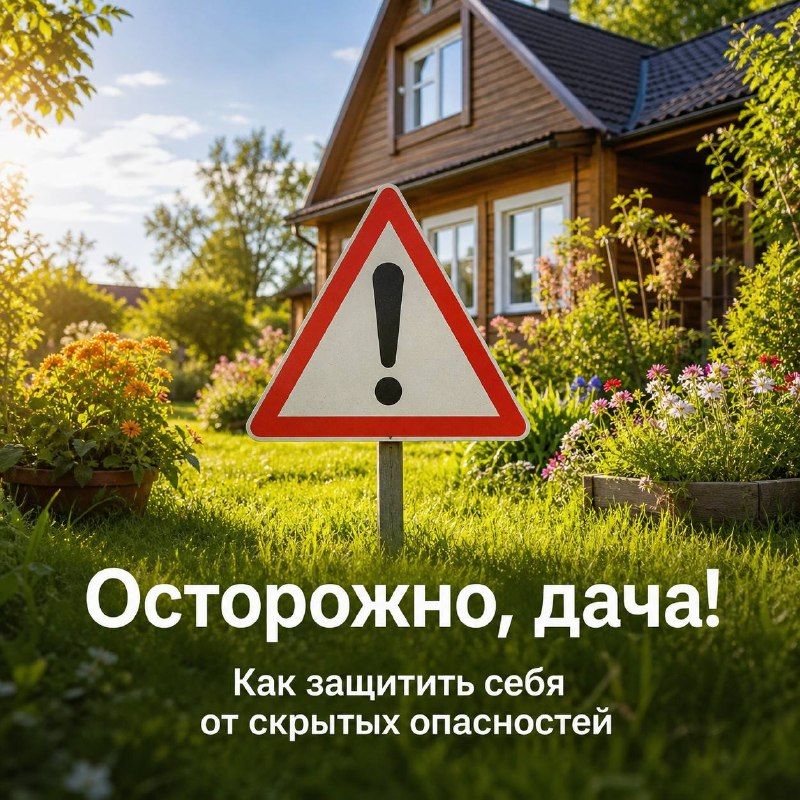 Осторожно, дача! Как защитить себя от скрытых опасностей, в том числе ГЛПС