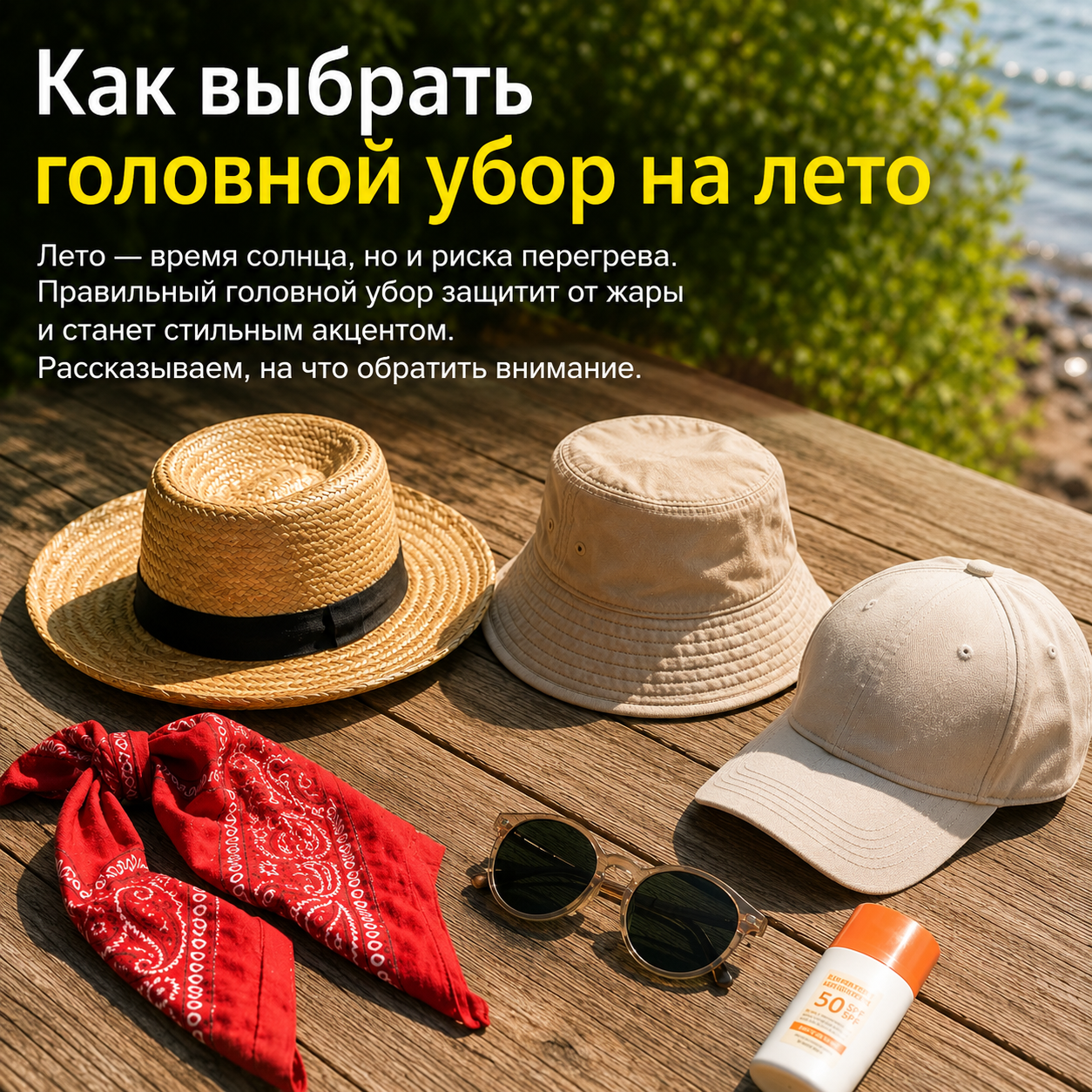 Как выбрать головной убор на лето: гид по защите от солнца и стилю