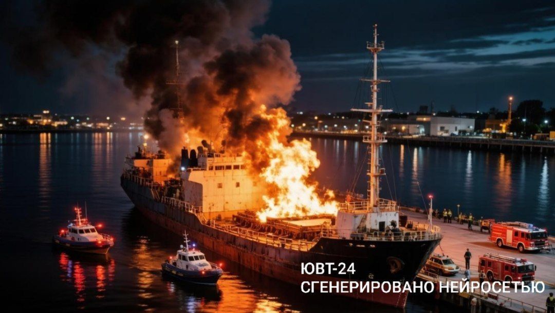 Ночью в Тукаевском районе загорелось прогулочное судно