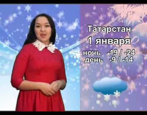 Новогодний прогноз погоды от телекомпании "Альметьевск ТВ"
