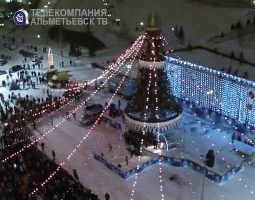 100 дней Нового года: Альметьевск дал старт