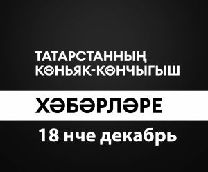 Татарстанның көньяк-көнчыгыш хәбәрләре (18.12.2024)