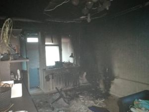 В Альметьевске 9 мая случился пожар