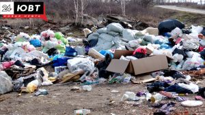 Около 20 самосвалов мусора вывезли с несанкционированных свалок в Альметьевском районе