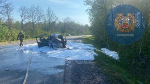 В Бугульминском районе в аварии погиб водитель