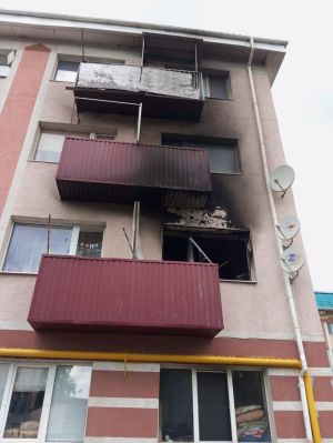 В Альметьевске в одной из квартир на Ленина произошел пожар