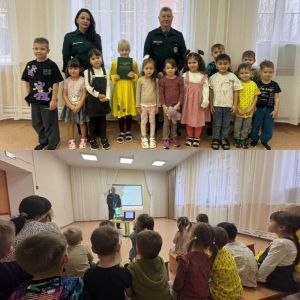 В Калейкино герой СВО провел эко-урок для детсадовцев