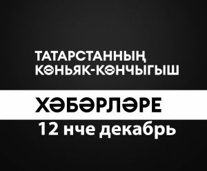 Татарстанның көньяк-көнчыгыш хәбәрләре (12.12.2025)