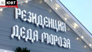 Для гостей и жителей Альметьевска открыла свои двери резиденция Деда Мороза
