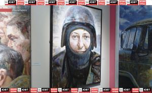 В альметьевской картинной галерее открылась выставка «Отечество»