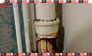 Житель Тельмана, 60 уже год добивается замены аварийного стояка