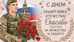 Поздравления с 23 Февраля: папе, брату, коллеге и любимому мужчине