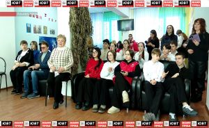 В подростковом клубе «Луч» прошла патриотическая встреча с бойцом СВО