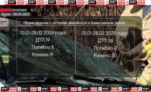 Пятеро погибших за два месяца: в Альметьевском районе рассказали о статистике ДТП