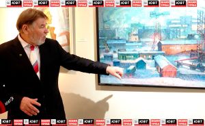 В Альметьевской картинной галерее открылась выставка художника Мудариса Мингазова