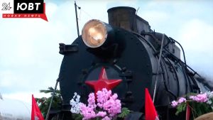 Альметьевцам назвали время прибытия «Паровоза Победы»