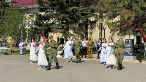 День Победы в селе Абдрахманово встретили с размахом